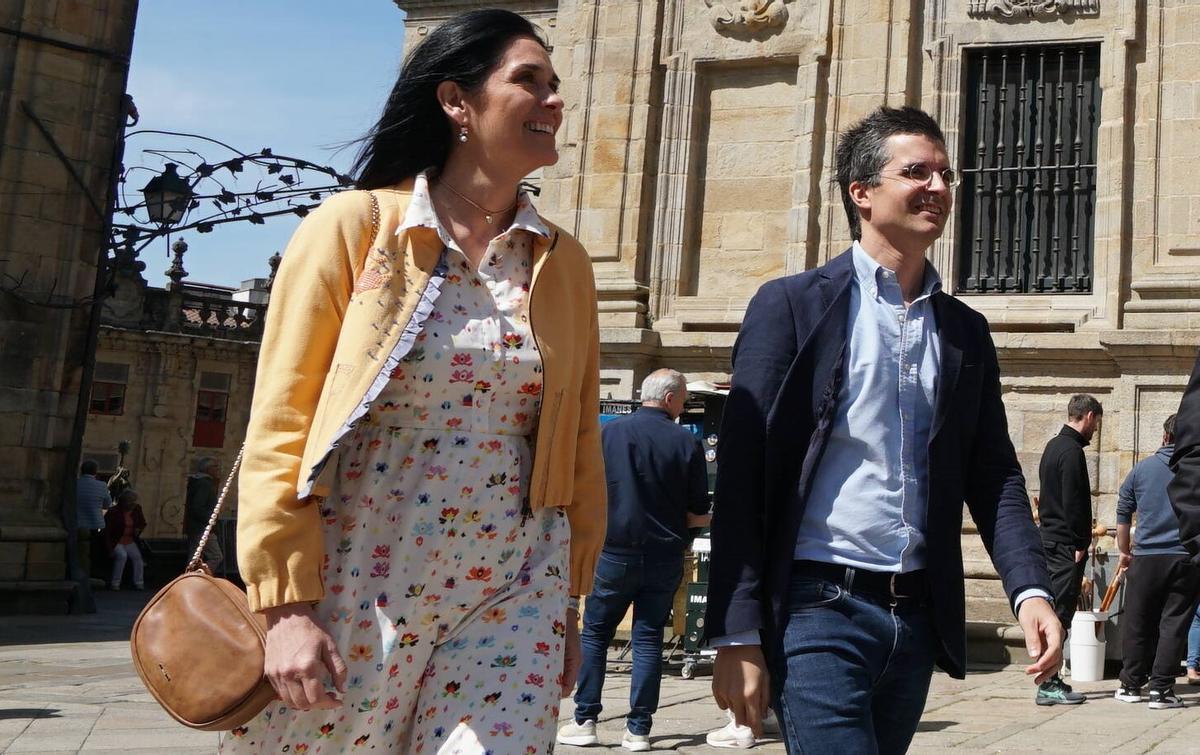 Paula Prado y Borja Verea, en la Quintana