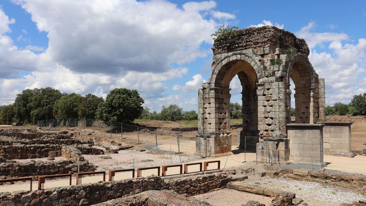 imagen de archivo del yacimiento romano de Cáparra.