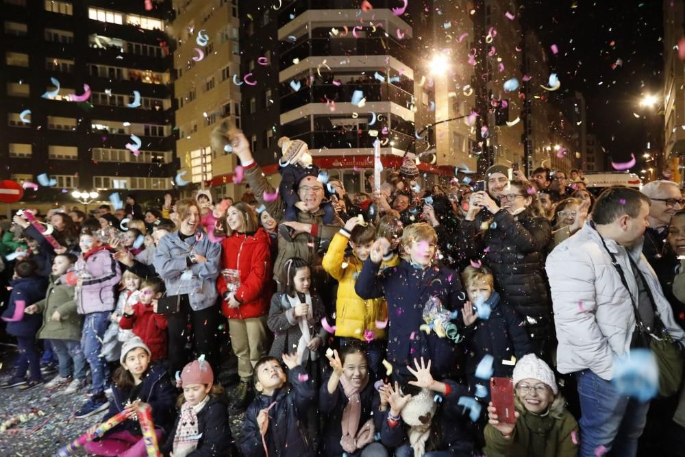 Cabalgata de Reyes 2020 en Gijón