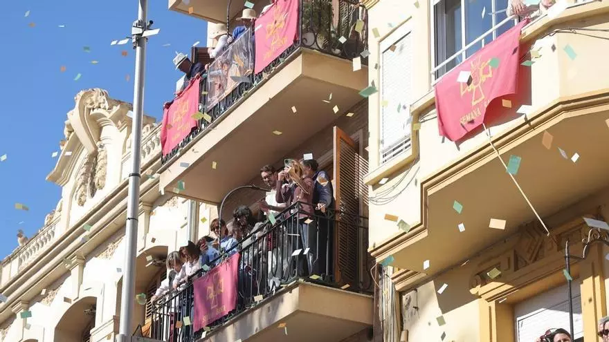 Así ha sido la apertura de la 'carxofa' en el Encuentro Glorioso de Torrent