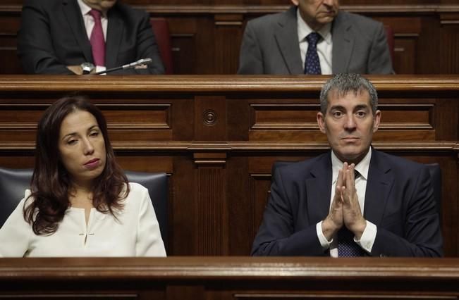 29/11/2016.Pleno del Parlamento de Canarias..Presupuestos