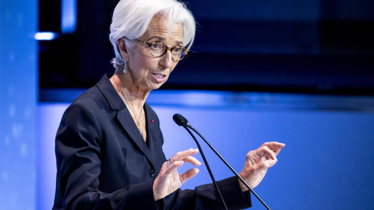 Christine Lagarde, presidenta del Banc Central Europeu