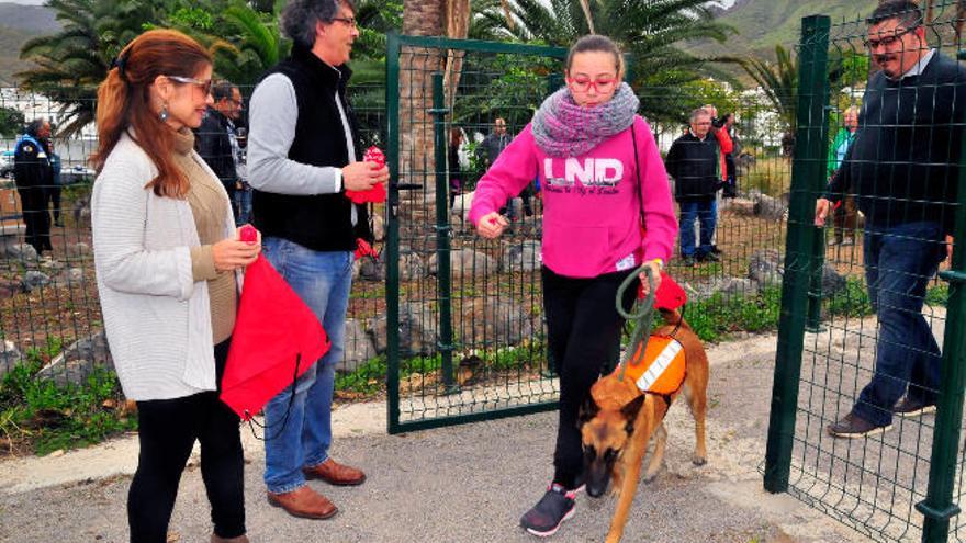 Agaete abre un parque para las mascotas