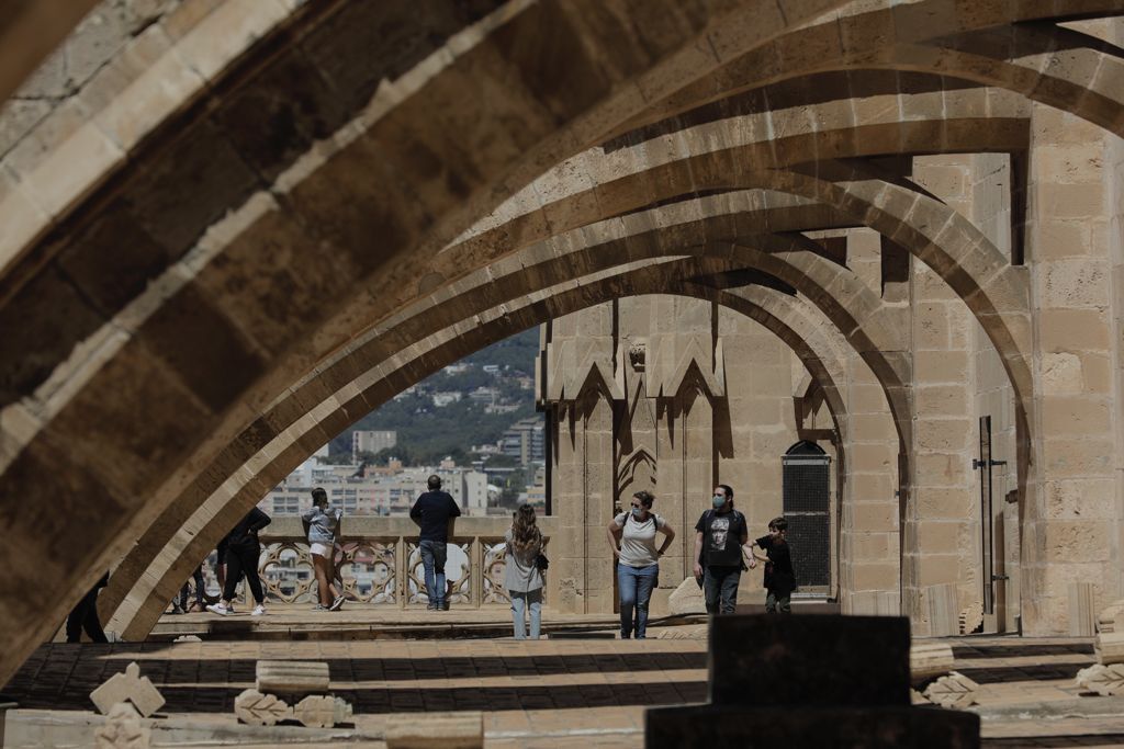 Vuelven las visitas a las terrazas de la Catedral de Mallorca