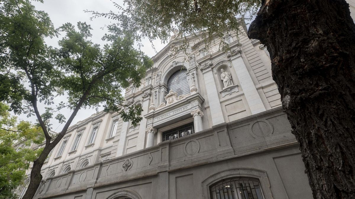 La fachada del Tribunal Supremo.