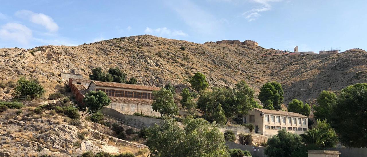 Zona de acceso al Castillo en la que se va a actuar