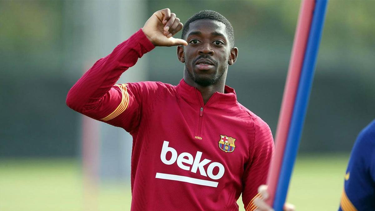 El Barça buscará en enero la salida de Dembélé