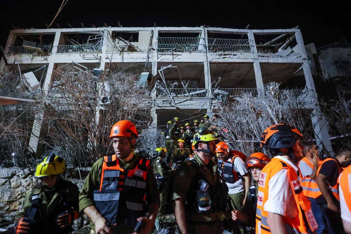 Iran lanza misiles sobre Tel Aviv respondiendo el ataque de Israel