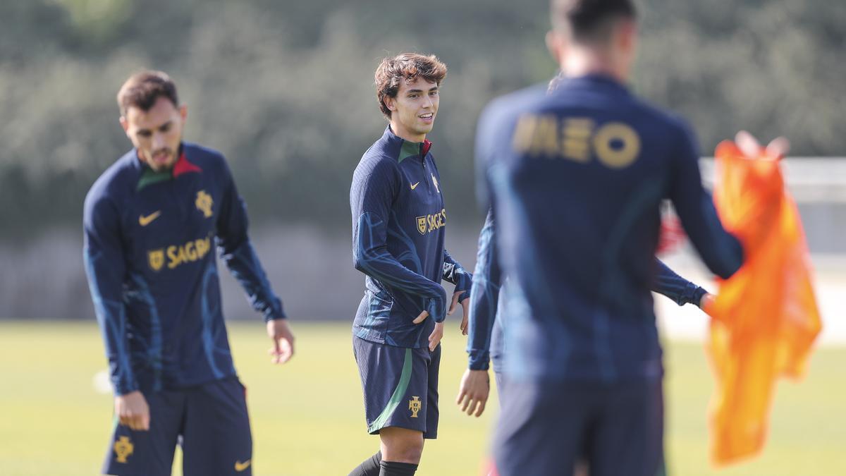 Joao Félix podría tener minutos en Braga ante España