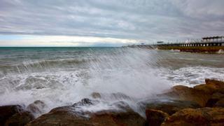 Fin de semana frío, desapacible y con lluvias débiles en la provincia de Alicante