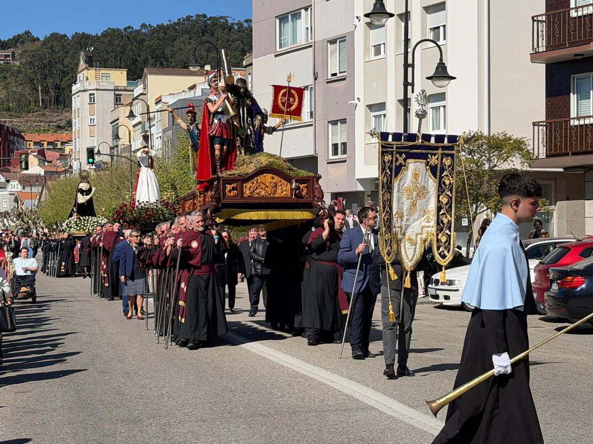 Viernes Santo en Cangas. El Santo Encuentro Viernes Santo en Cangas. El Santo Encuentro