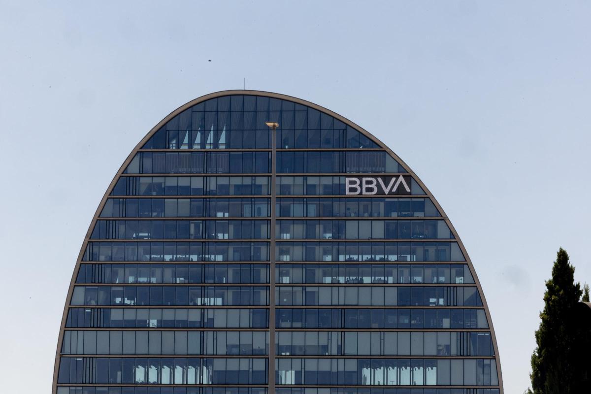 La sede operativa de BBVA en Madrid.