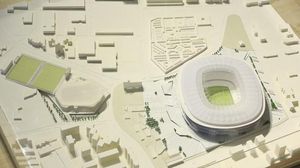 Tots els projectes de l’Espai Barça. Maquetes per al nou Camp Nou i el Palau.