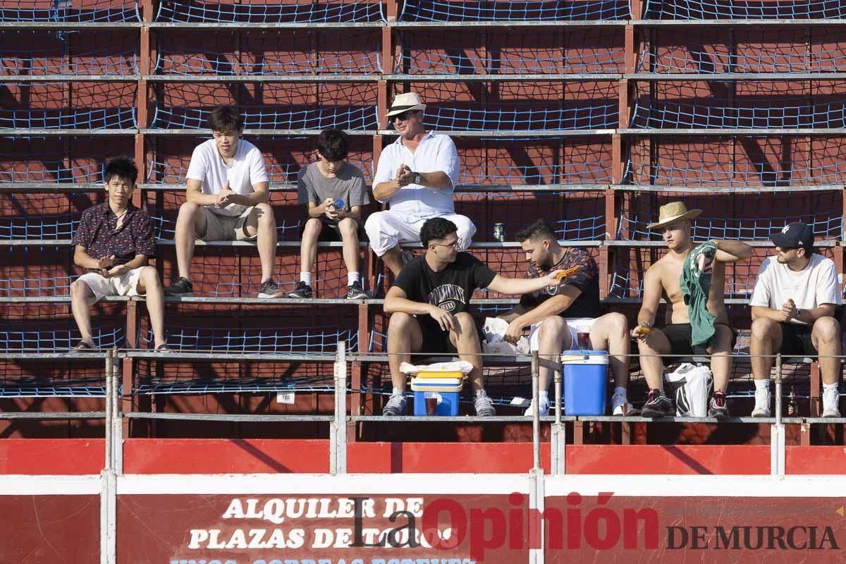 Primera novillada 'Espiga de plata' en Calasparra