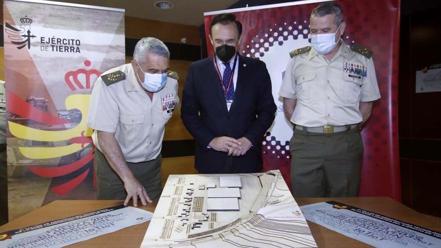 Taller de arquitectura de la base logística del Ejército de Tierra en Córdoba.