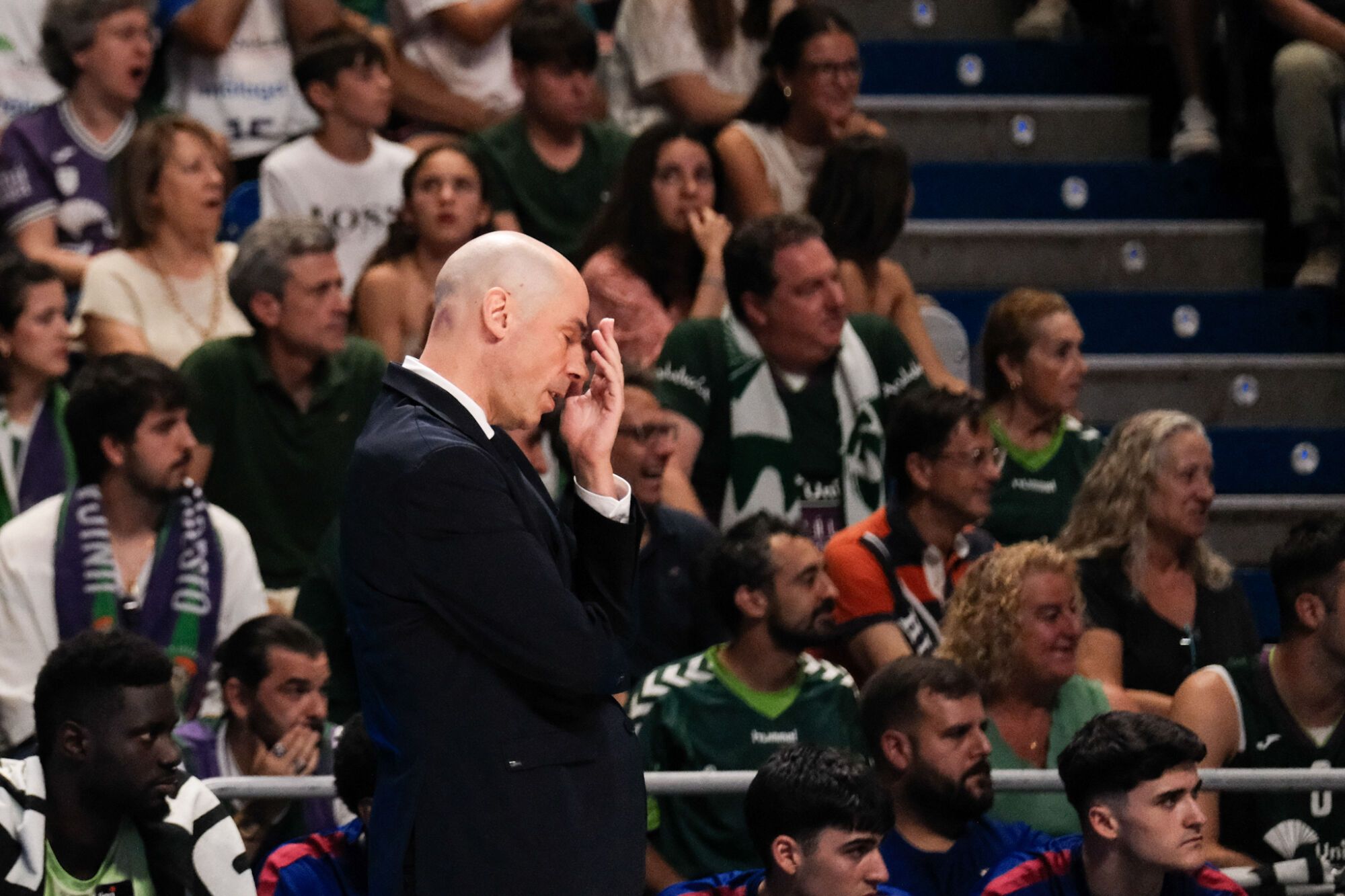 Tercer partido de los cuartos de final ACB I Unicaja - Málaga