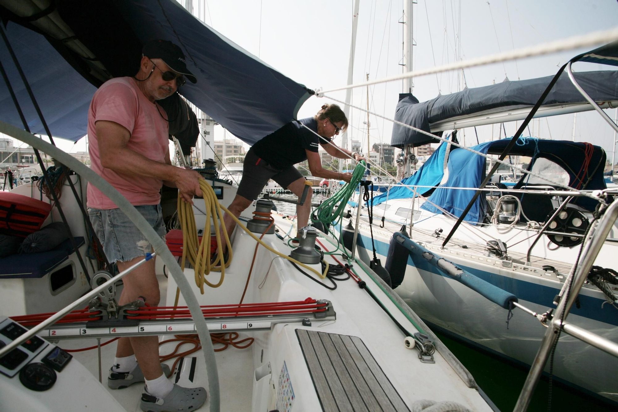 Galería | Primera toma de contacto en la Regata Costa Azahar
