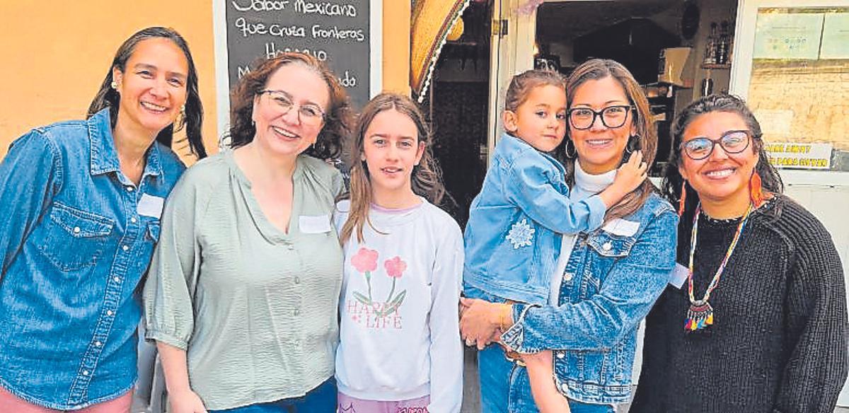 Daniela López, Marian Pujol, Denise López y Bryanda Martínez