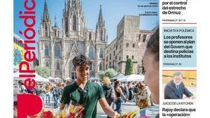 La portada de EL PERIÓDICO del 24 de abril de 2026