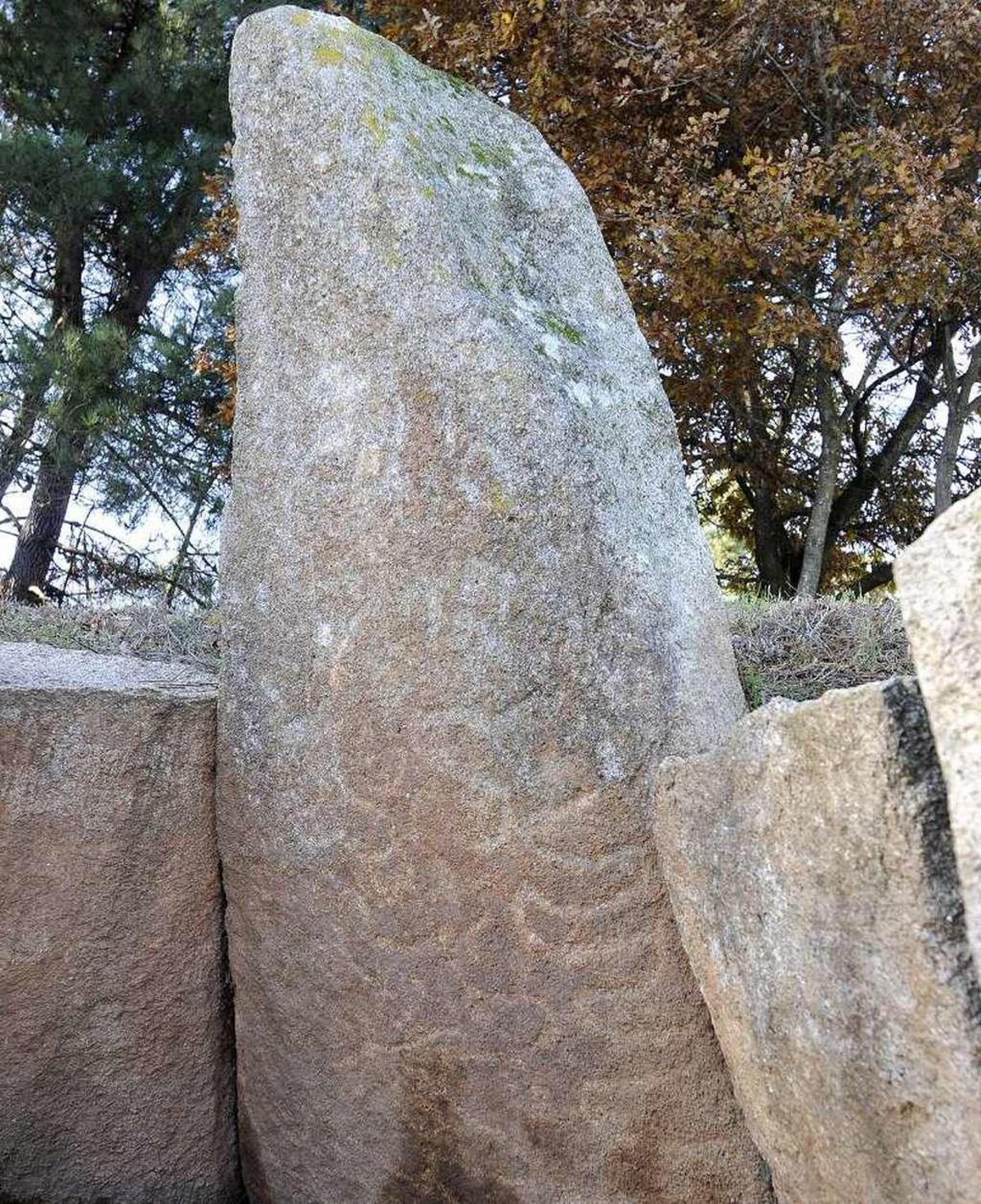 La mámoa que se usó como basurero de zapatos