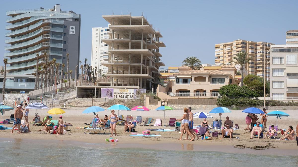 Viviendas en la alicantina Playa de San Juan