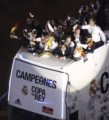 CELEBRACI?N AFICI?N MADRIDISTA EN CIBELES