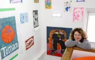 Inés Benito, ilustraciones y pinturas con "aroma pop"