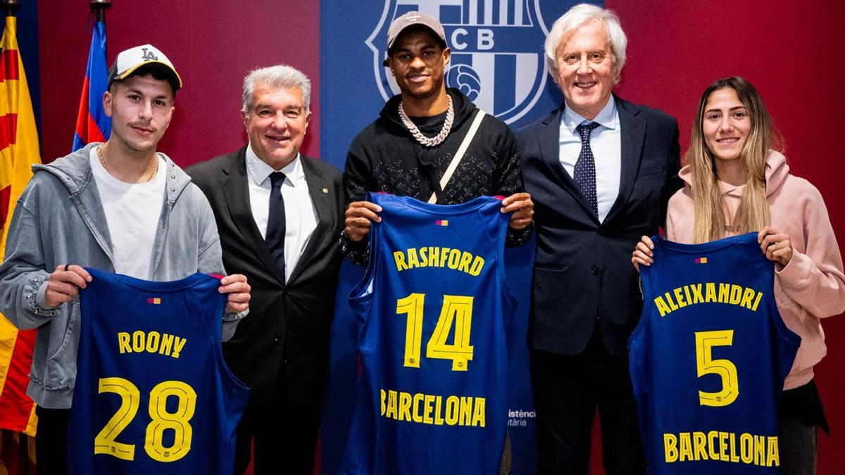 Rashford, Roony y Laia Aleixandri vibraron en el Palau con el partidazo del Barça de baloncesto