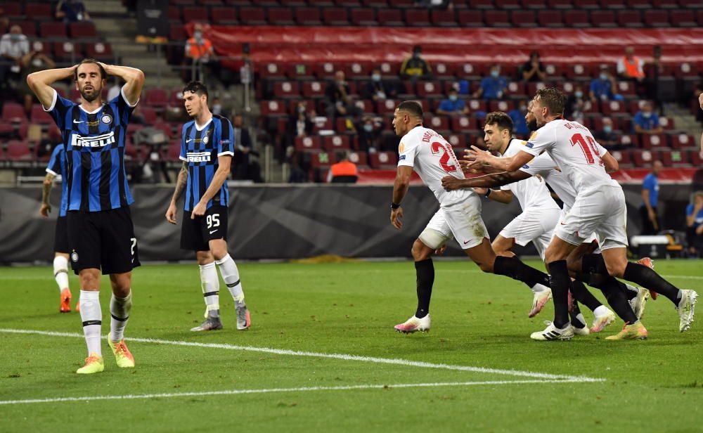 Las imágenes de la final: Sevilla - Inter.