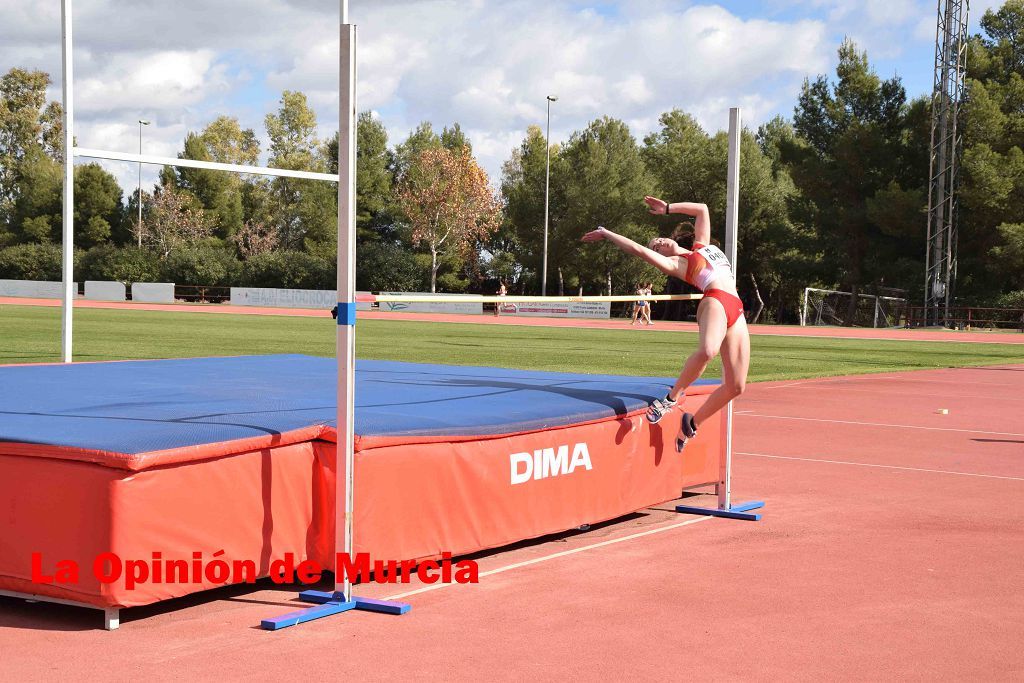 Regional absoluto y sub-23 de atletismo en Lorca (I)