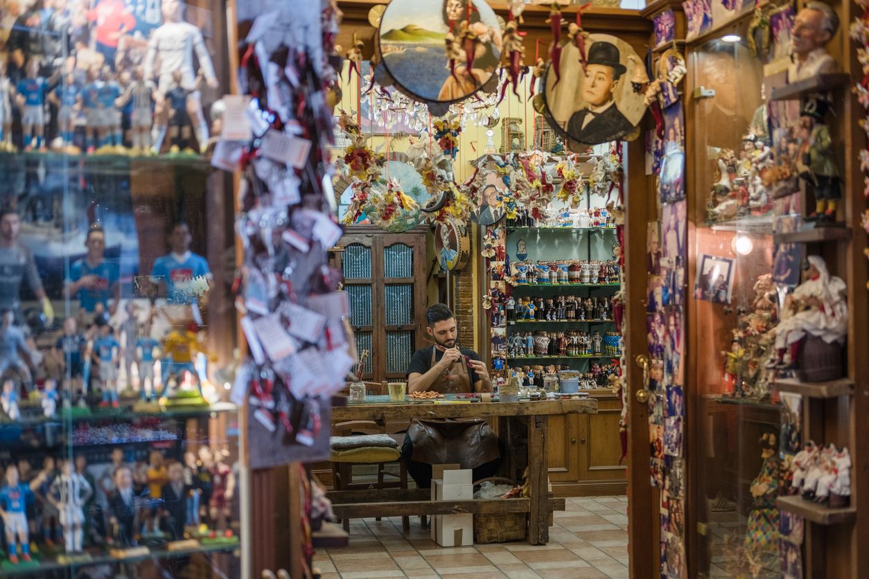 Nápoles es la cuna del Belén.