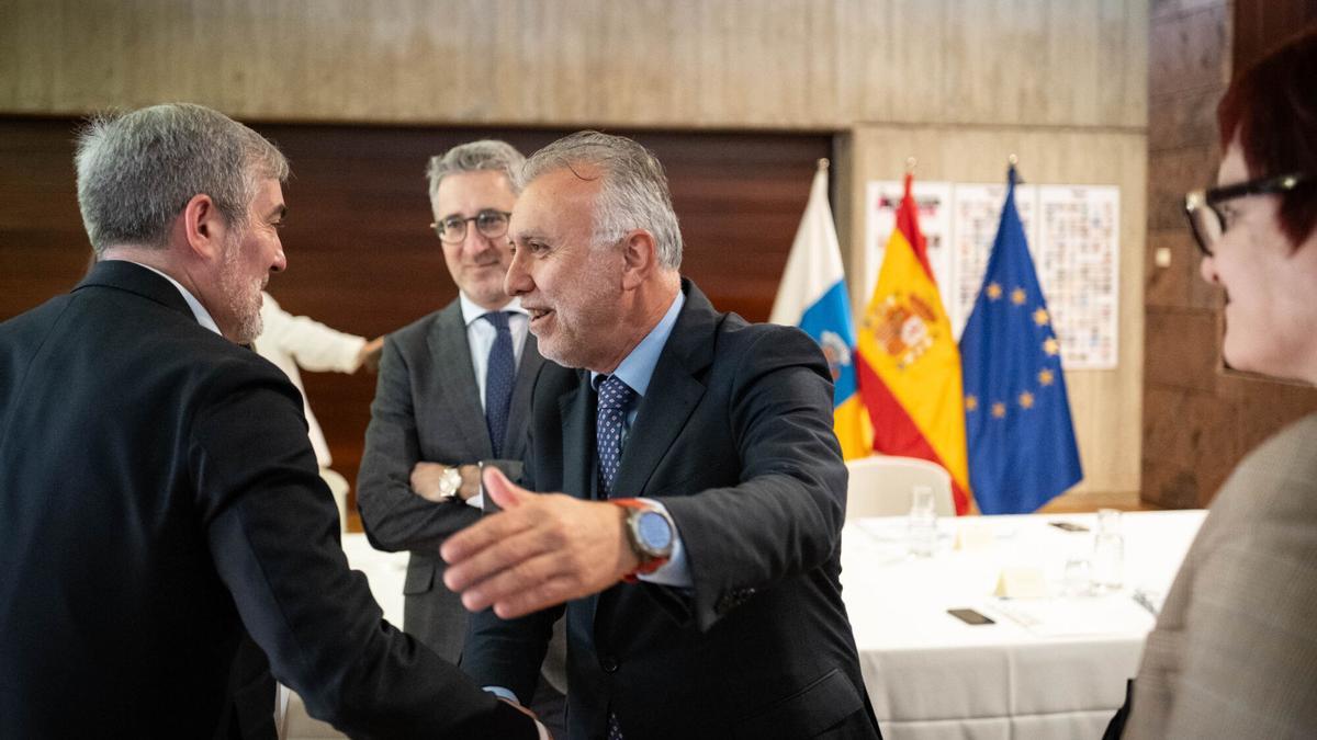 Reunión interministerial para el reparto de menores de Canarias