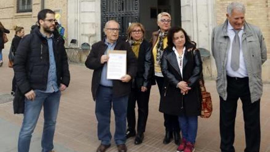 La entrega de la documentación el pasado mes de febrero.