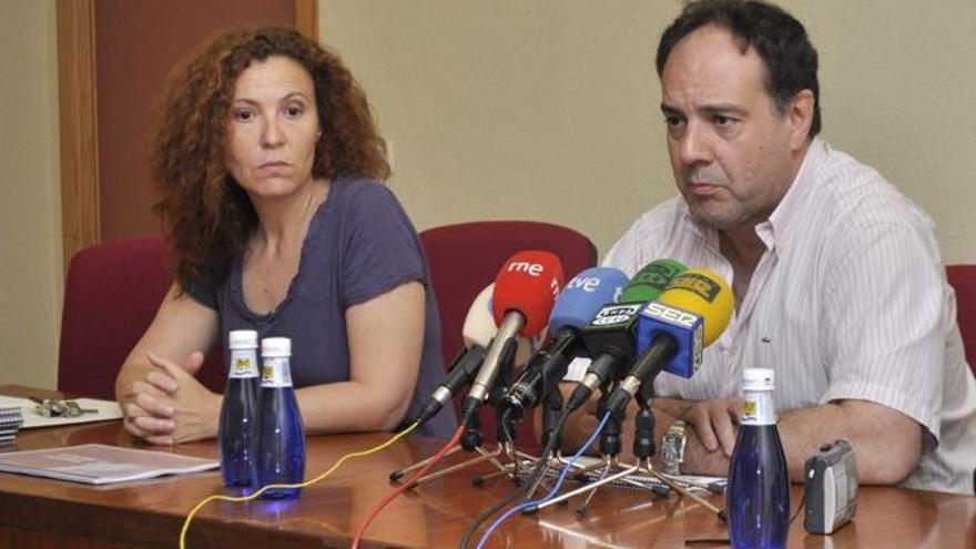 Antonia Martínez e Ismael Crespo, en una fotografía de archivo.