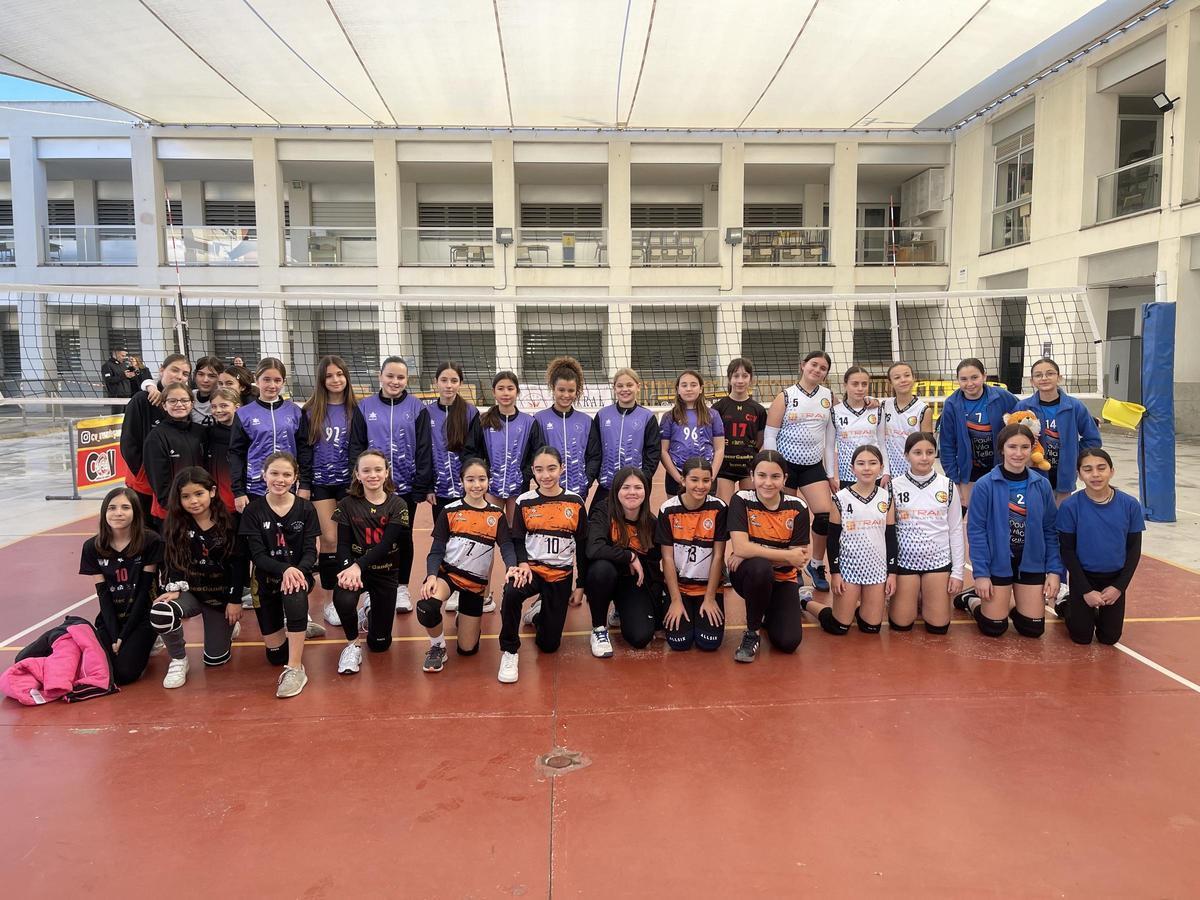 Participantes en la jornada del domingo