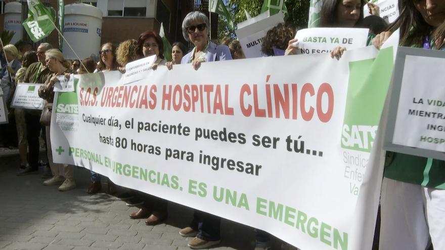 SATSE denuncia la falta de personal en el Hospital Clínico de València