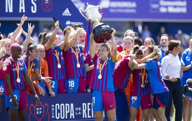 Las mejores imágenes del triunfo del Barça en la Copa de la Reina