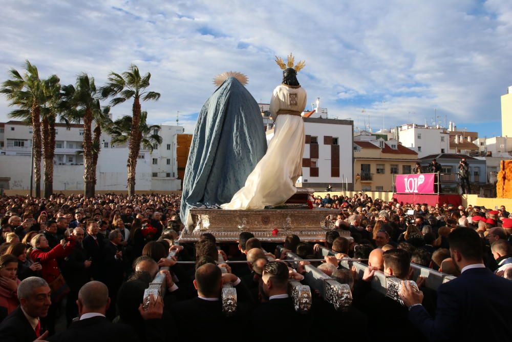 Traslado de Jesús Cautivo y la Virgen de la Trinidad.