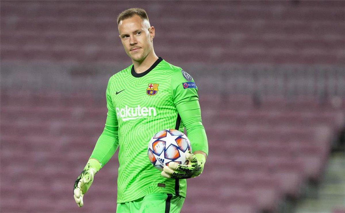 Marc André Ter Stegen acabó decepcionado