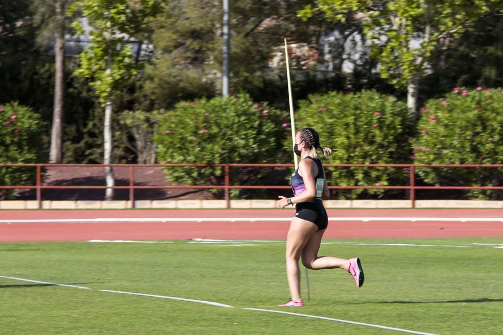 Campeonato regional de atletismo. Primera jornada