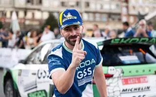 José Antonio Suárez "Cohete", ganador del Rally Princesa de Asturias: "La victoria me acerca más al título y a alcanzar más récords"
