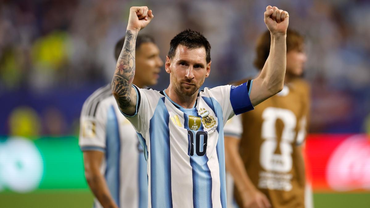 Leo Messi, estrella en el Mundial