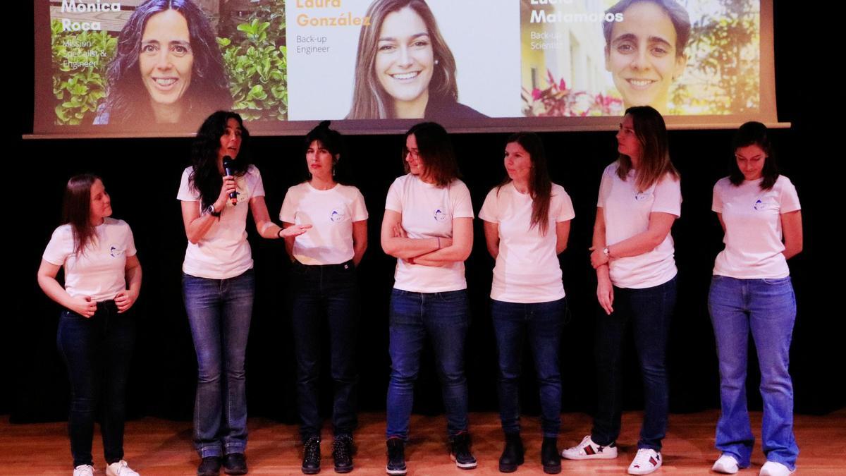 Presentació de la segona tripulació del projecte català Hypatia