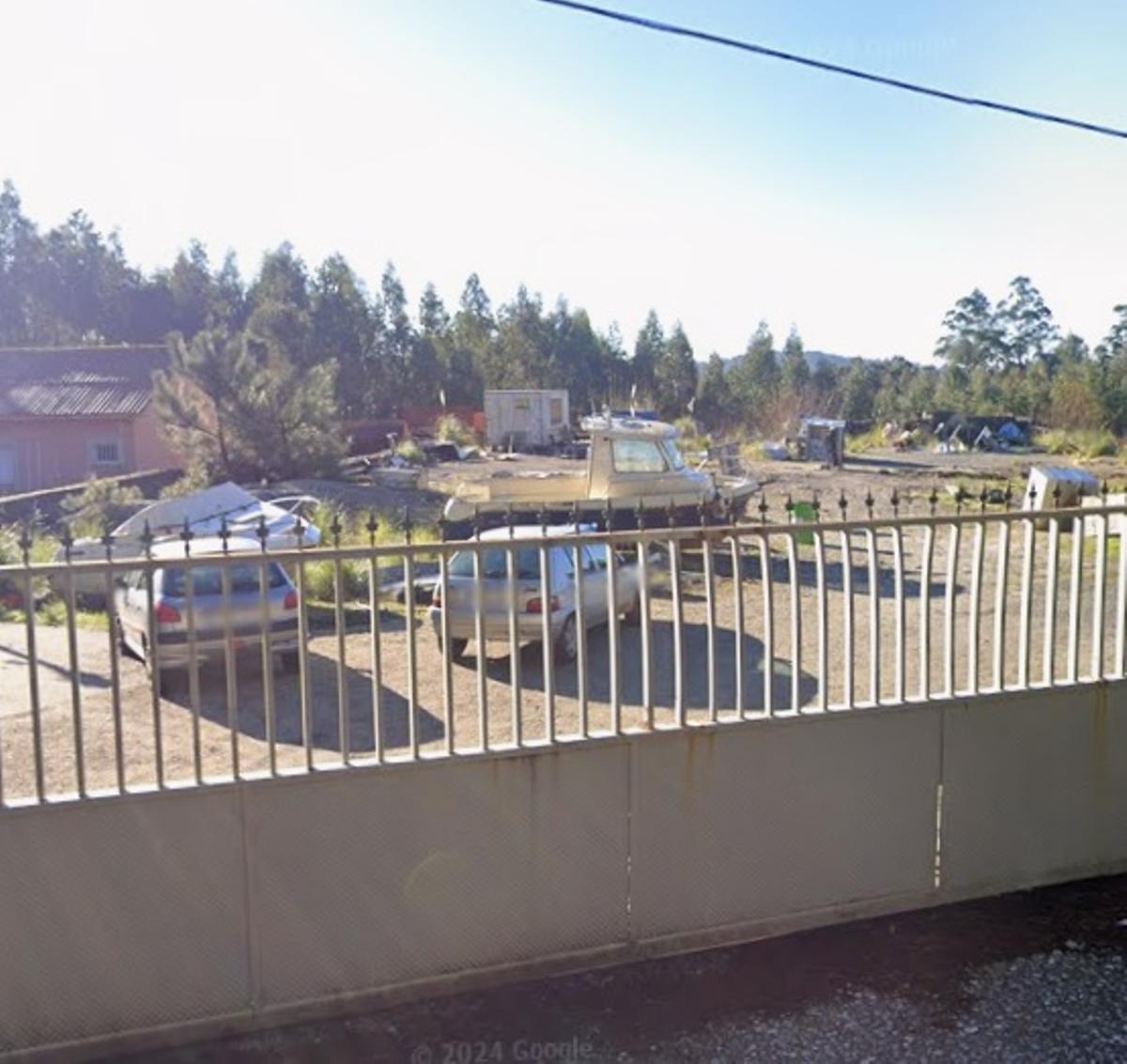 Parcela de Viadeiro en la que está proyectada la planta de residuos.