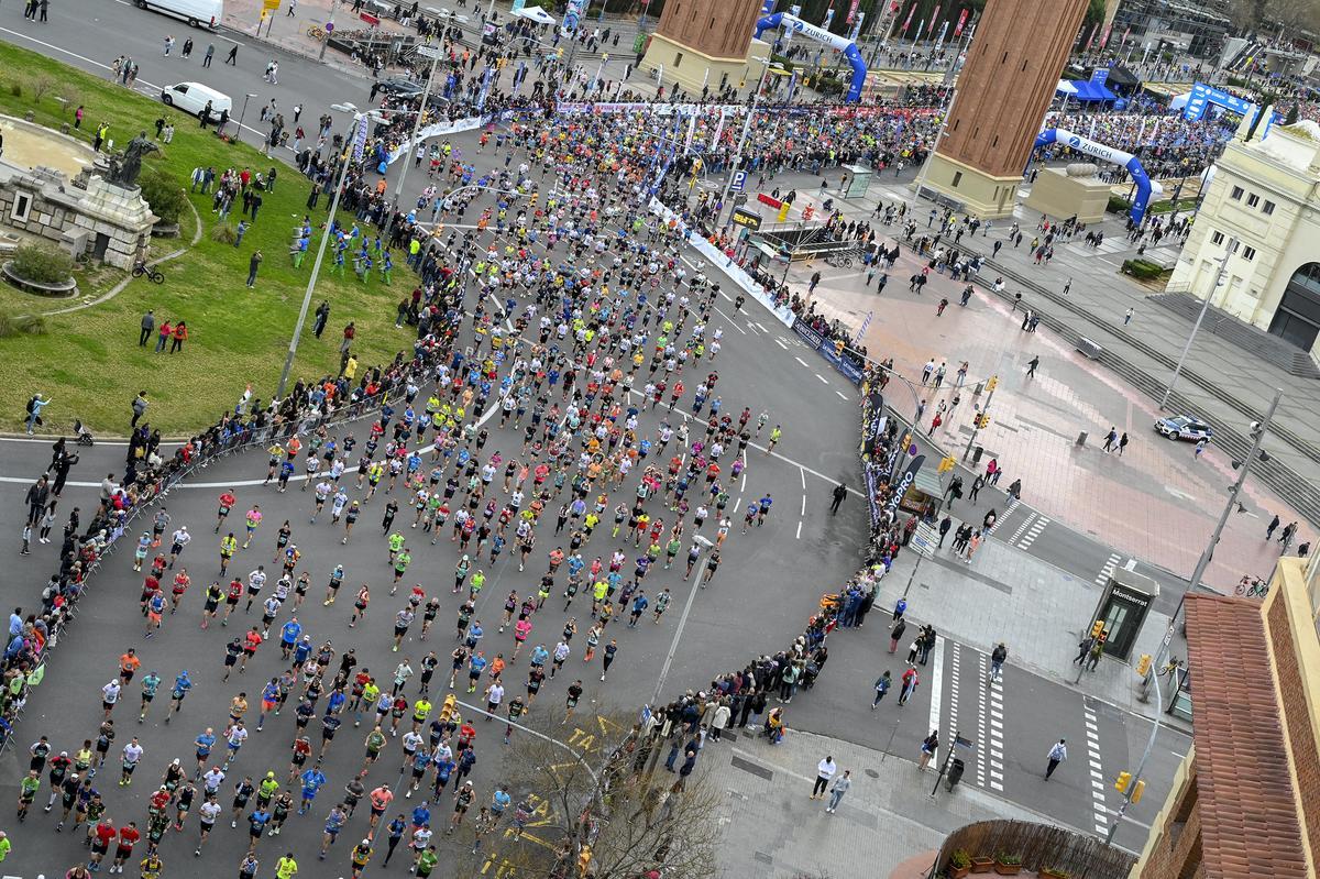 La Maratón de Barcelona 2023 en imágenes