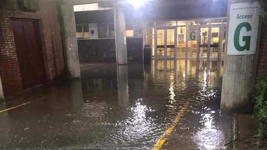 CSIF lamenta que el hospital Reina Sofía vuelva a inundarse