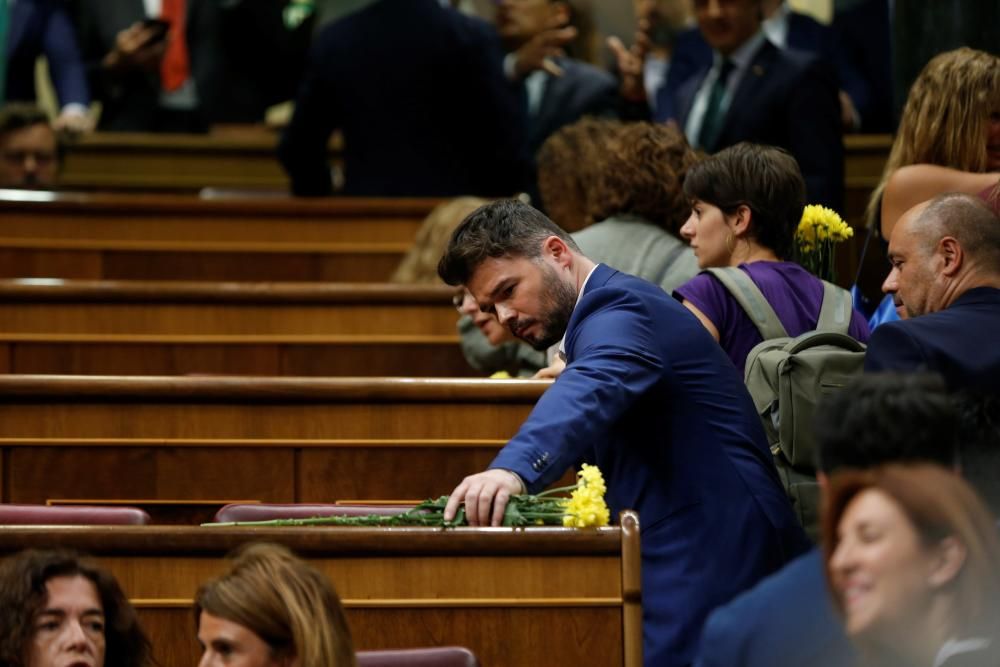 Debate de investidura en el Congreso