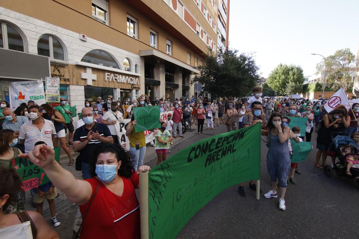 Manifestación por la escuela pública