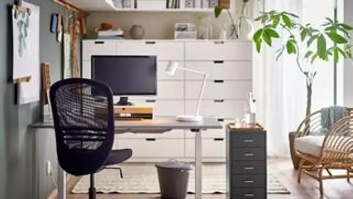 Los escritorios de Ikea más baratos caben en cualquier sitio