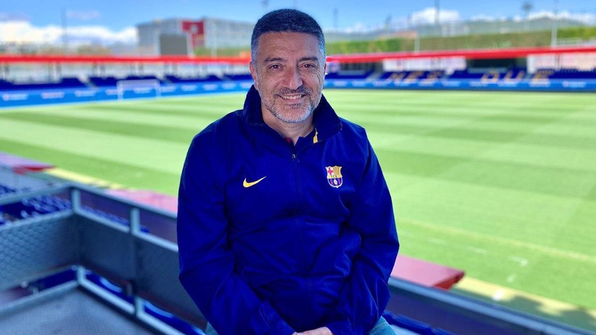 García Pimienta, entrenador del Barça B